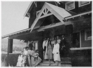 Sunday company at the Historic Reesor Ranch circa 1918.