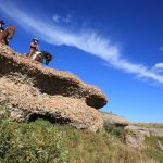 Riders at Conglomerate Rocks