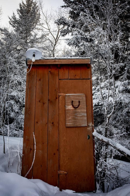 Cutest outhouse you will find!