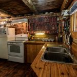 Old Log Barn kitchen